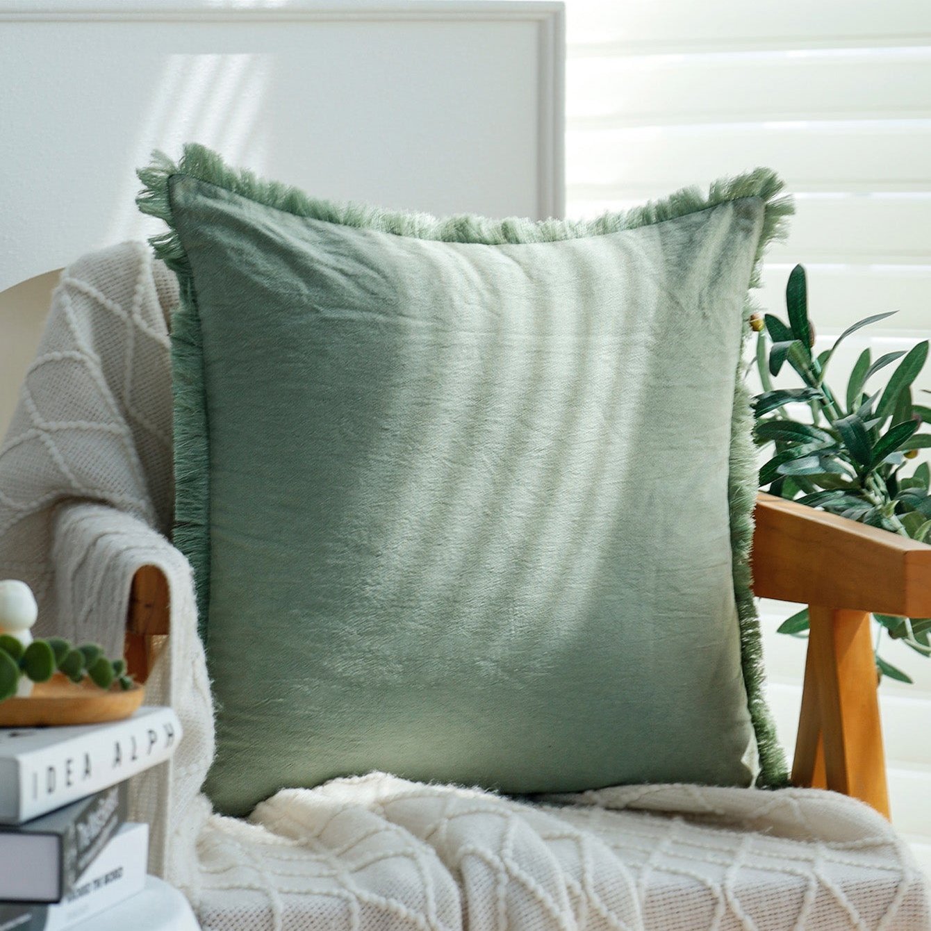 Pillow Cover - Fringe | 18x18 | 20x20 | 12x20