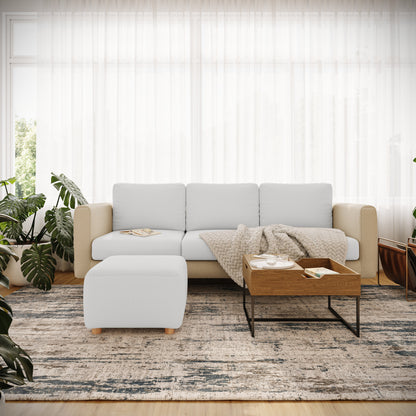 Square Ottoman Cover - Classic | Last Chance